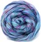 Merino Sari Blend - Merino Wool & Sari Silk Roving Fiber. Super Soft Combed Top For Hand Spinning, Needle Felting, Wet and Nuno Felting.